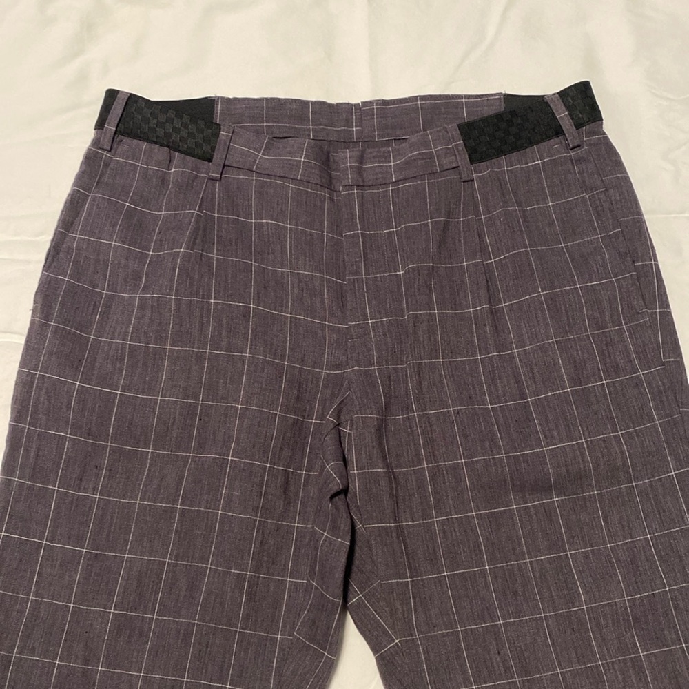 Cropped Gray Chinos